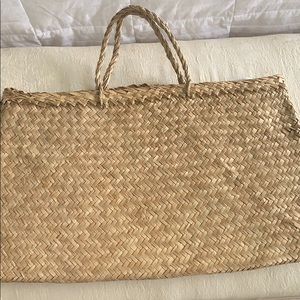 Rattan tote